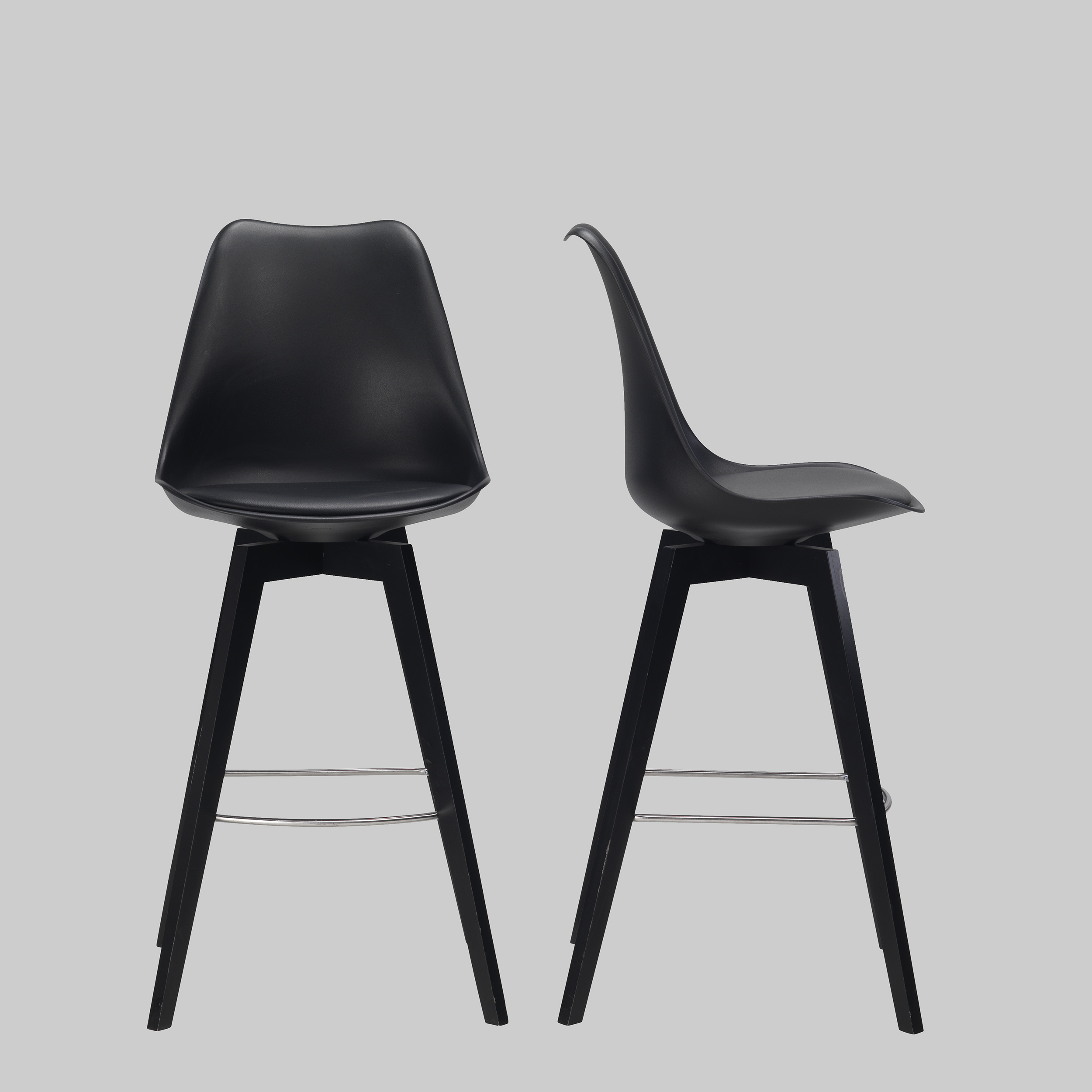 Barhocker VINTAGE Schwarz - Adexpo