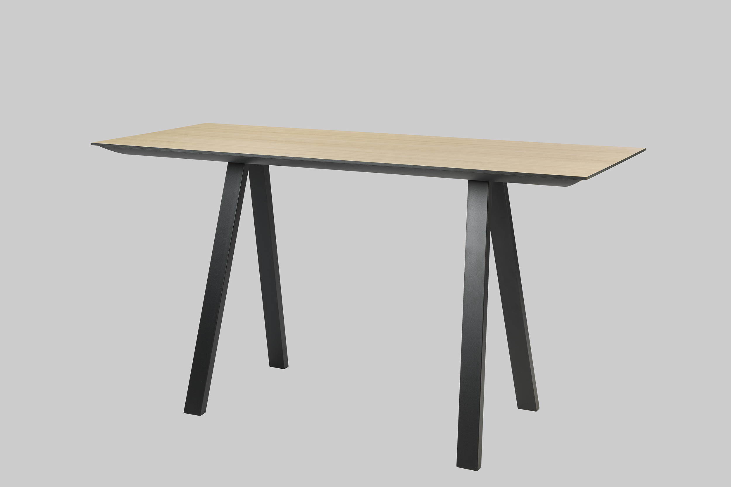 Stehtisch ARKI 200×80 Eiche / Schwarz